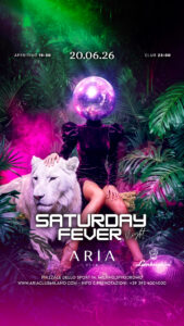 Aria Club Milano - Saturdayfever - 20/06/2026