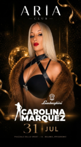 Aria Club Milano - Carolinamarquez - 31/07/2026