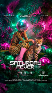 Aria Club Milano - Saturdayfever - 29/08/2026